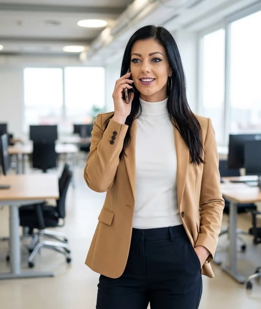 Profesjonalna sesja coachingowa - Coaching dla kobiet w biznesie. Anna Bigaj pracuje z klientką nad rozwojem biznesu i osobistym